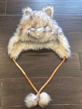 2YK Faux Fur Animal Ear Trapper Hat NWOT